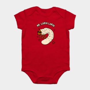 Mr Larva Larva Baby Bodysuit